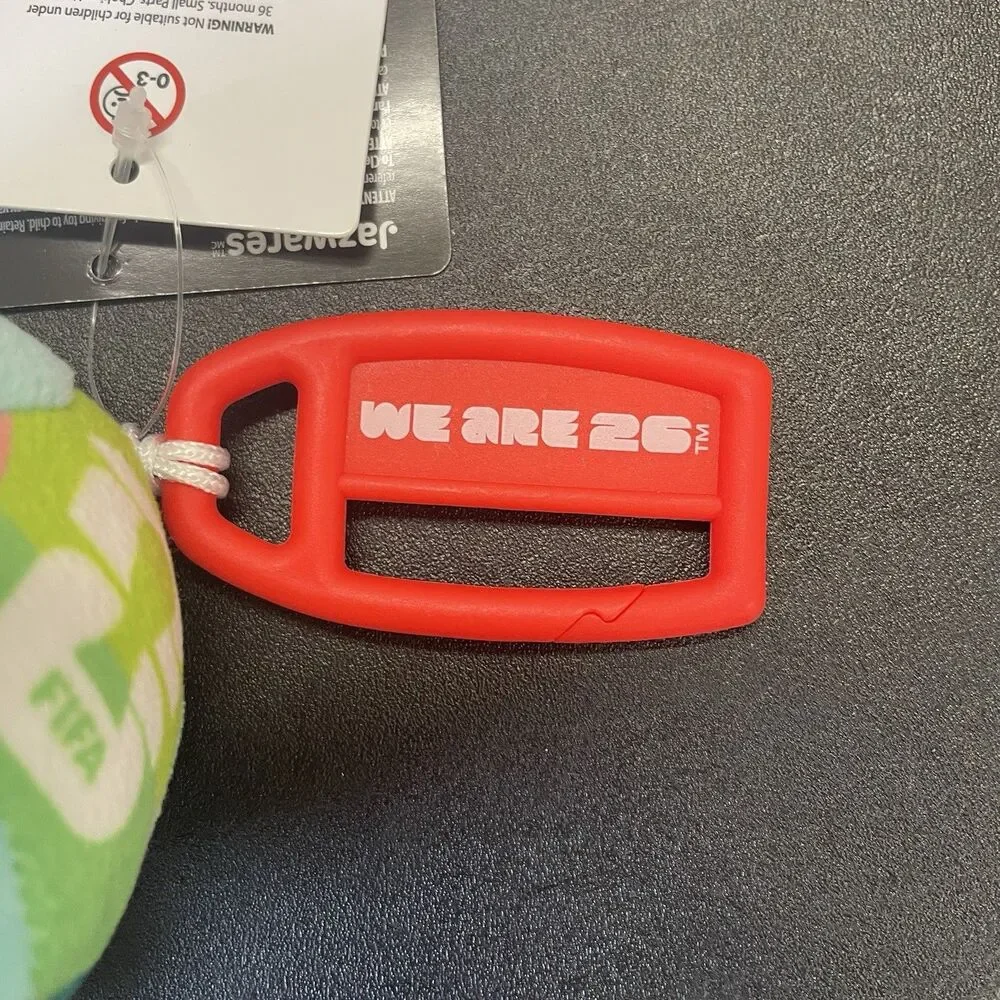 2026 FIFA WORLD CUP SOCCER BALL PLUSH KEYCHAIN